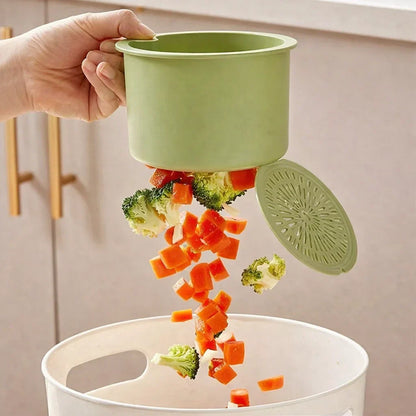 Hanging Drain Basket – Two-Part Filter System, One-Click Emptying