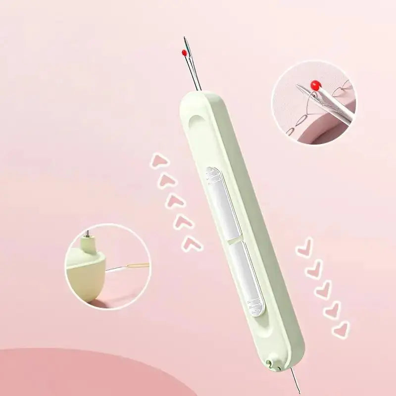 1+1 FREE | 2-in-1 Needle Threader & Seam Ripper – Compact and Practical