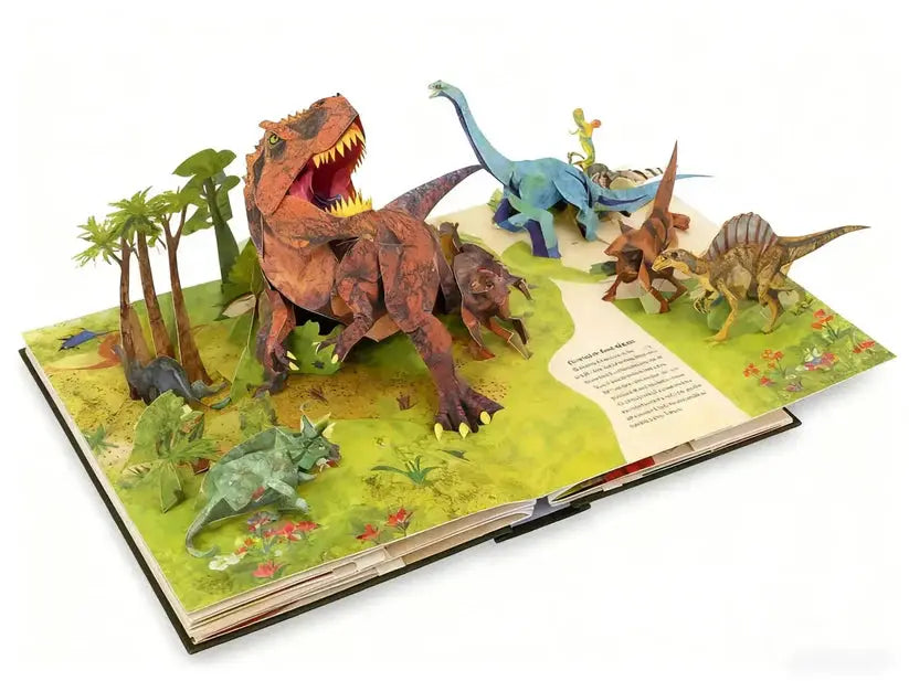 3D Pop-Up Book “Dinosaurs” – A Fascinating Journey into Prehistory