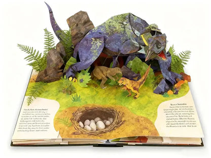 3D Pop-Up Book “Dinosaurs” – A Fascinating Journey into Prehistory