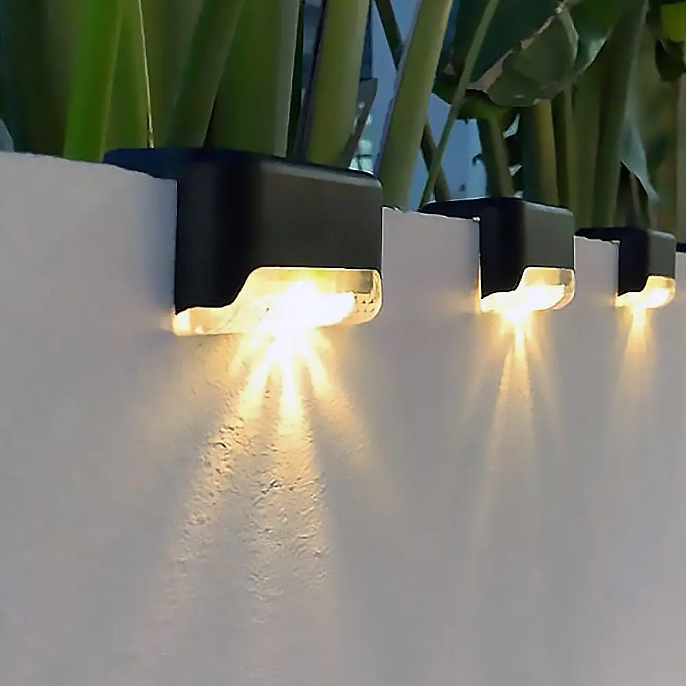 Set of 4 Solar Patio Lights – Weatherproof Outdoor Lighting