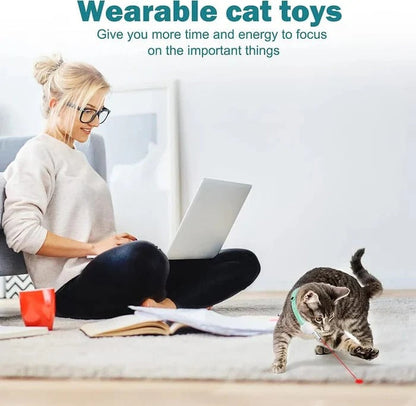 Automatic Laser Play Collar for Cats – Active Even Without Supervision