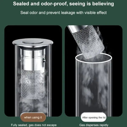 Anti-Clog Drain Strainer with Pop-Up Function