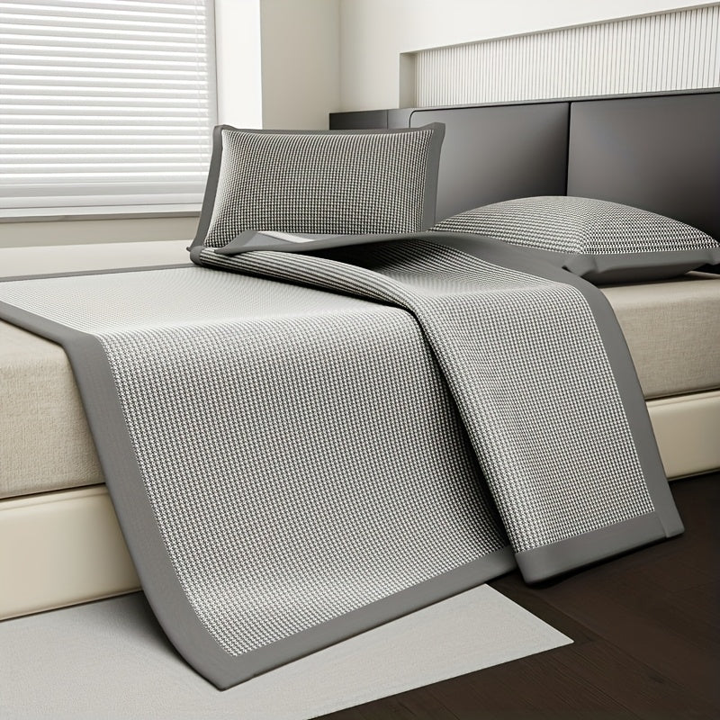 Cooling Mattress Protector Set – Ice Silk Fiber, 5 Sizes, Washable