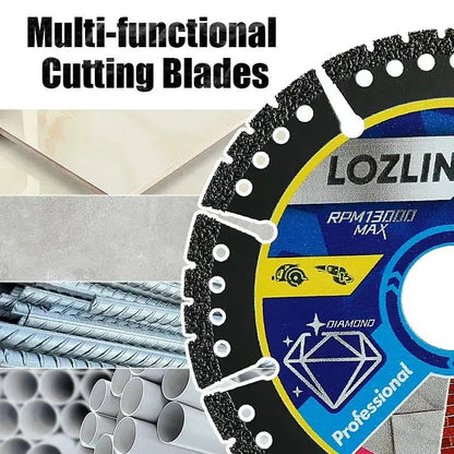 115 mm Diamond Saw Blade – Multifunctional for Tiles, Concrete, and Steel - 2-Pack