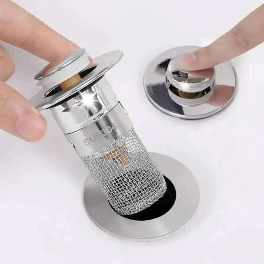 Stainless Steel Drain Strainer — The Solution to Hair Clogs in the Sink