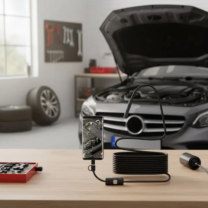 HD Endoscope Camera – See Anywhere – Saves $180+ in Repair Costs