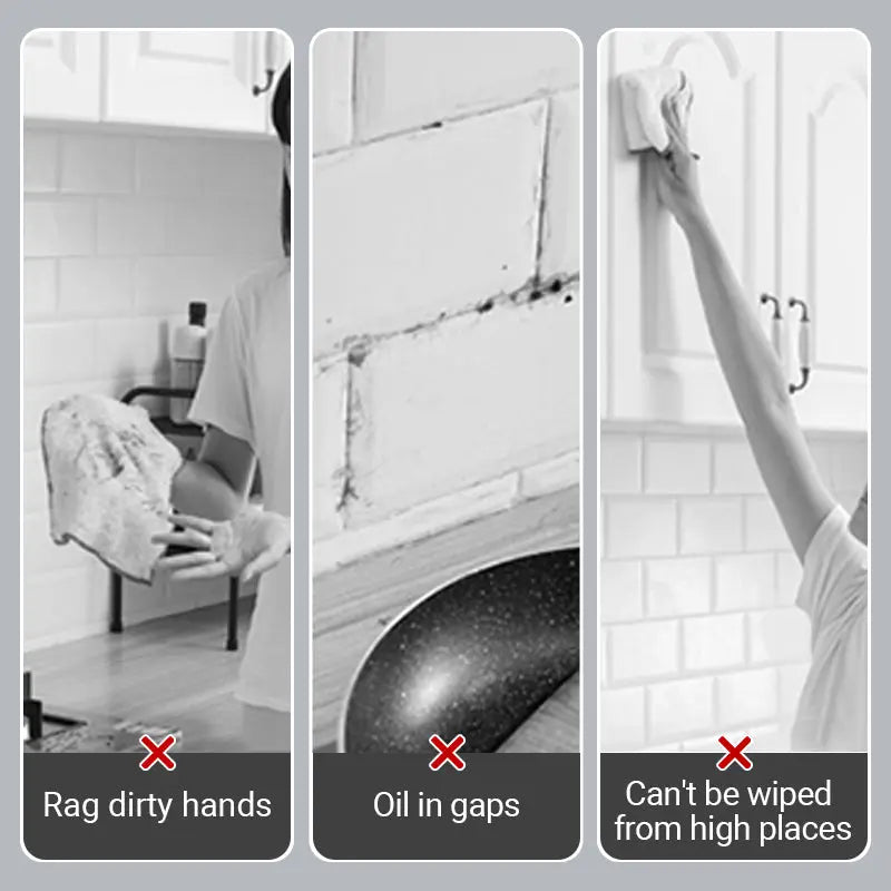 Hands-Free Cleaning Mop for Wet Wipes – Clean Without Bending Over