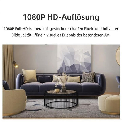 Mini Wi-Fi Camera with Night Vision – Discreet Home Surveillance, 1080p HD