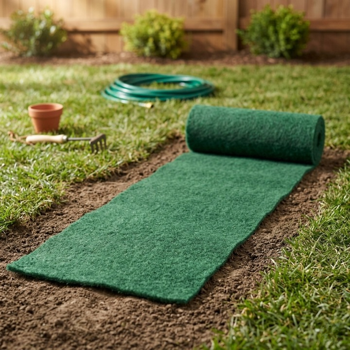 Organic Lawn Seed Mat – Just Unroll, Water, and Let It Grow (Set of 2)