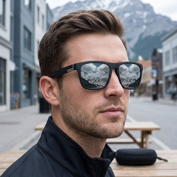 Polarized UV400 Sunglasses – 99% Glare Protection, Unisex