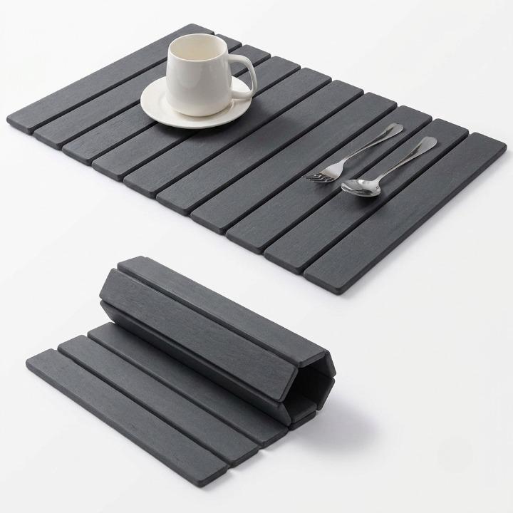 Diatomite Stone Drip Mat – Absorbent, Foldable, 40 × 30 cm, 3 Colors