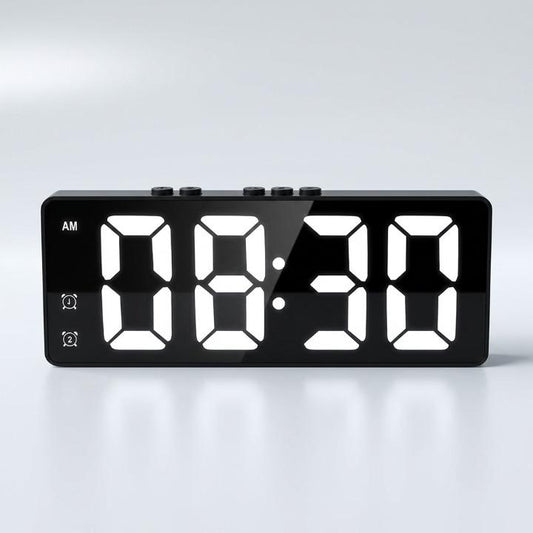 Digital Alarm Clock with 2K HD Security Camera