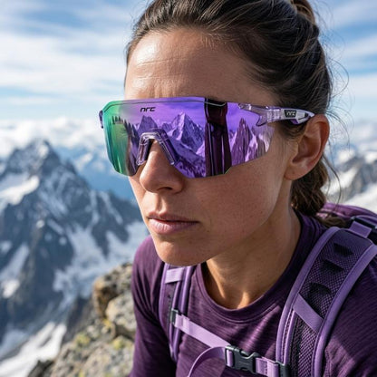 Sports sunglasses with polarized lenses – UV400 protection