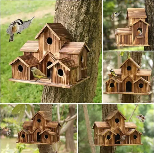 Spacious Hanging Birdhouse