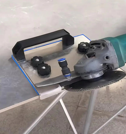 Angle Grinder Holder for Tiles — 45° Bevel Cuts Without Vibration