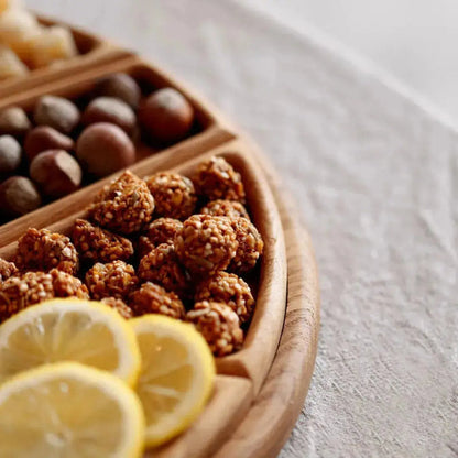 Wooden Serving Tray for Relaxing Moments of Indulgence