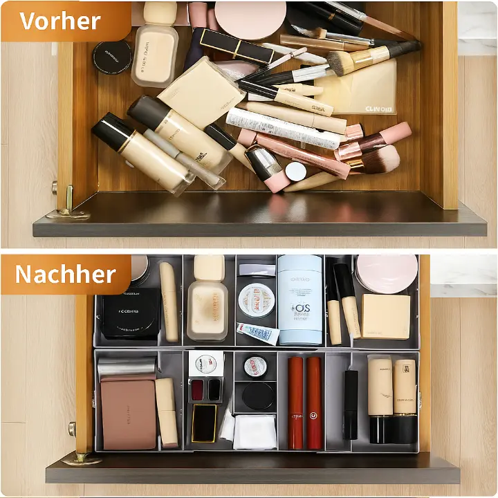 Smart 3-Tier Drawer Organizer – Expandable & Space-Saving for Standard Drawers