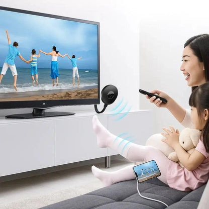 Wireless 1080p Mirror Adapter – Instantly View Content on the Big Screen