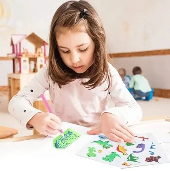 Kid-Friendly Diamond Sticker Set – With Non-Toxic Rhinestones