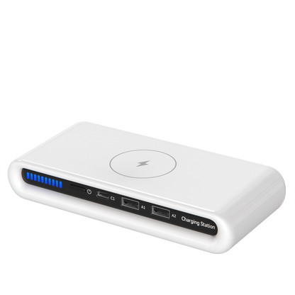 4-in-1 Wireless Charger with Wireless Charging