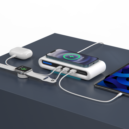 4-in-1 Wireless Charger with Wireless Charging