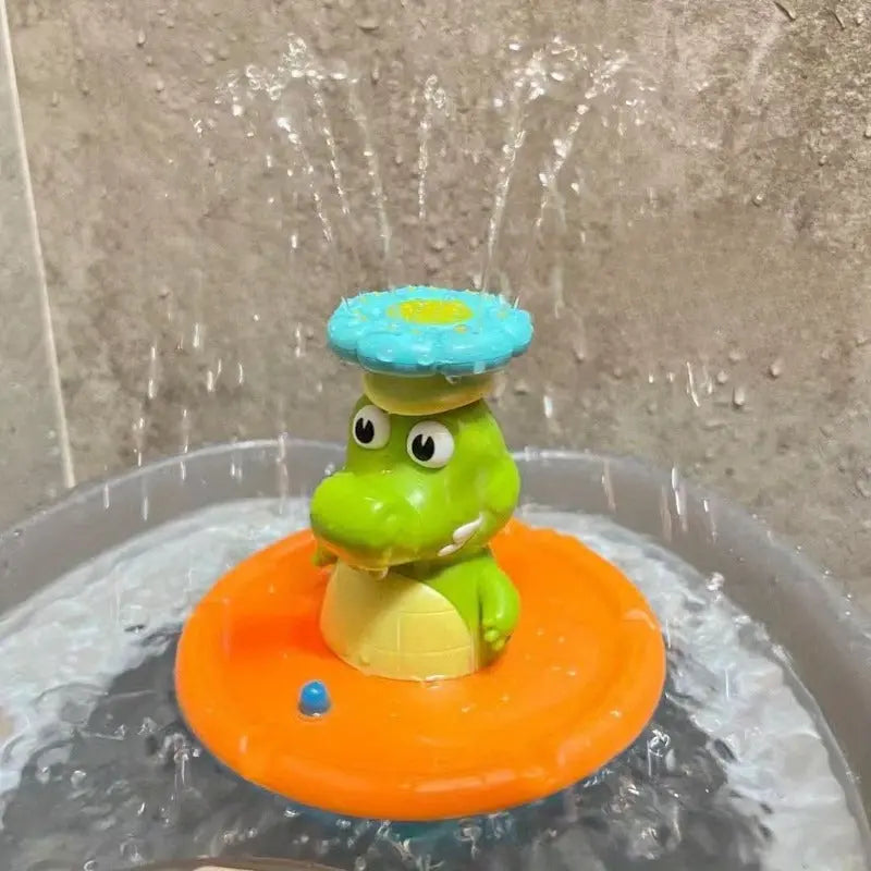 "Crocodile" LED Bathroom Fountain – With Interchangeable Attachments & Light Effects