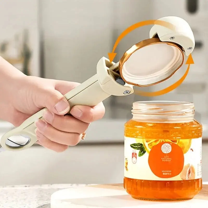 Multifunctional Magnetic Can Opener – Safe and Effortless Opening