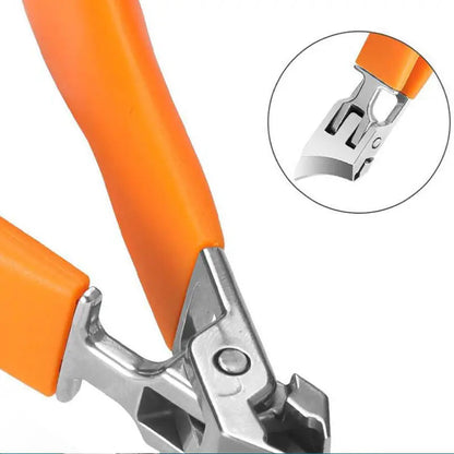 Nail Clippers with a Wide Handle & Splash Guard – For Thick Nails, No Hassle