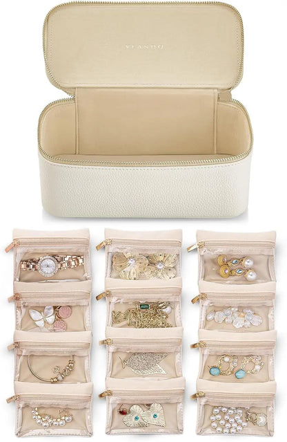 Jewelry box with transparent compartments – keep your jewelry organized and protected