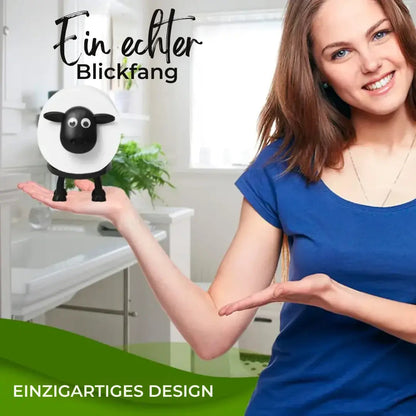 Sheep-Shaped Toilet Paper Holder – Practical & Charming for the Bathroom