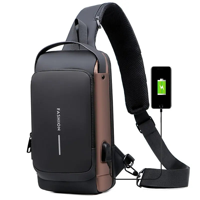 Safety Backpack – Cut-Resistant & with USB Charging Port