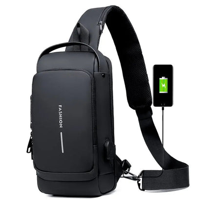 Safety Backpack – Cut-Resistant & with USB Charging Port