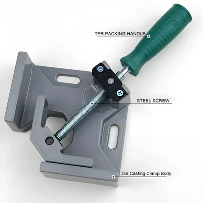 90-Degree Aluminum Corner Clamp – Precise Corner Joint