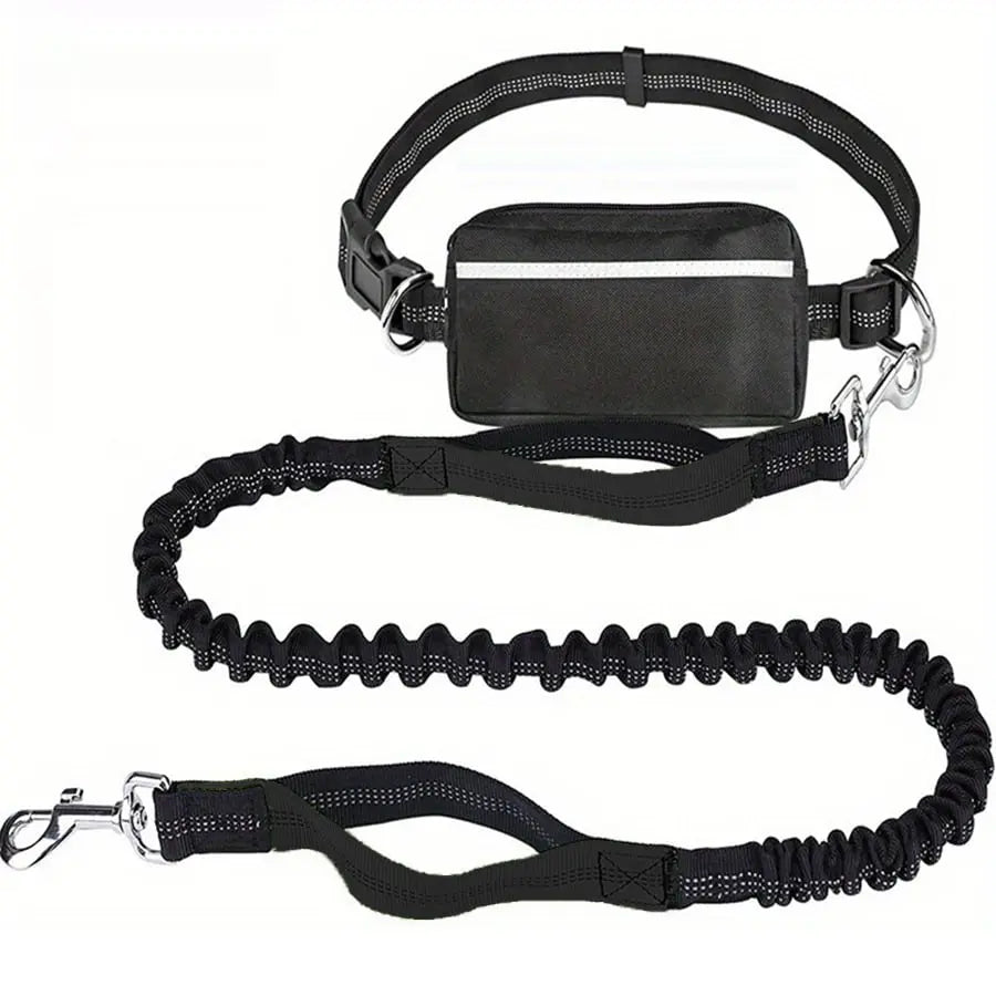 Walk Hands-Free—With a Leash and Bag in One