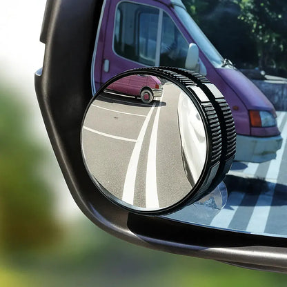 Adjustable Blind-Spot Mirror for a Clear View