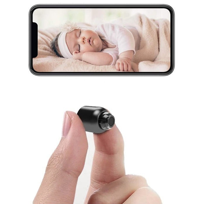 Mini Wi-Fi Security Camera with Night Vision and 1080p HD