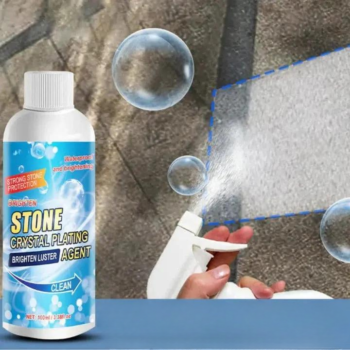 Stone Cleaner 2 × 100 ml – Removes Rust, Oxidation, and Stains from Natural Stone