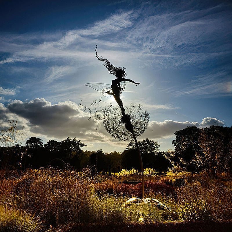 BowLift | Dancing Fairy Statue Steel - FairyDancer™