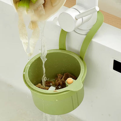 Hanging Drain Basket – Two-Part Filter System, One-Click Emptying