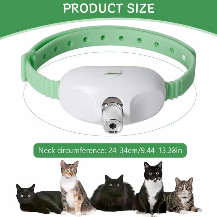 Automatic Laser Play Collar for Cats – Active Even Without Supervision