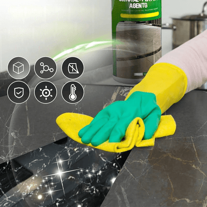 Stone Surface Sealer, 2-Pack – High-Gloss Finish for Marble, Granite, and More