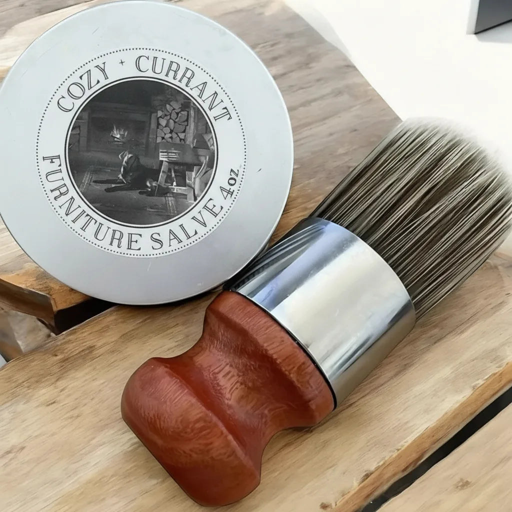 Leather Care Balm with Applicator Brush – Restore Shine and Prevent Cracks