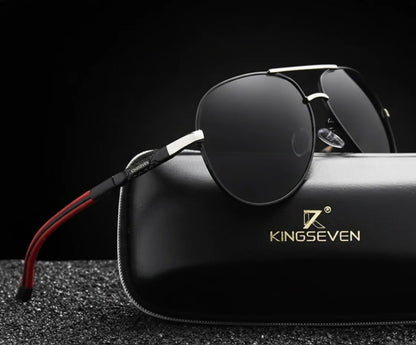 Men's Vintage Polarized Sunglasses with UV400 Protection