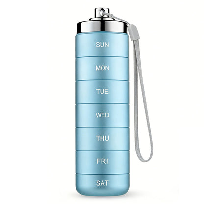 7-Day Waterproof Aluminum Pill Dispenser