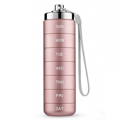 7-Day Waterproof Aluminum Pill Dispenser