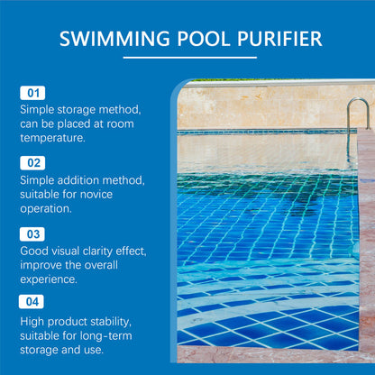 Chlorine-Free Pool Cleaning Solution, 100 ml