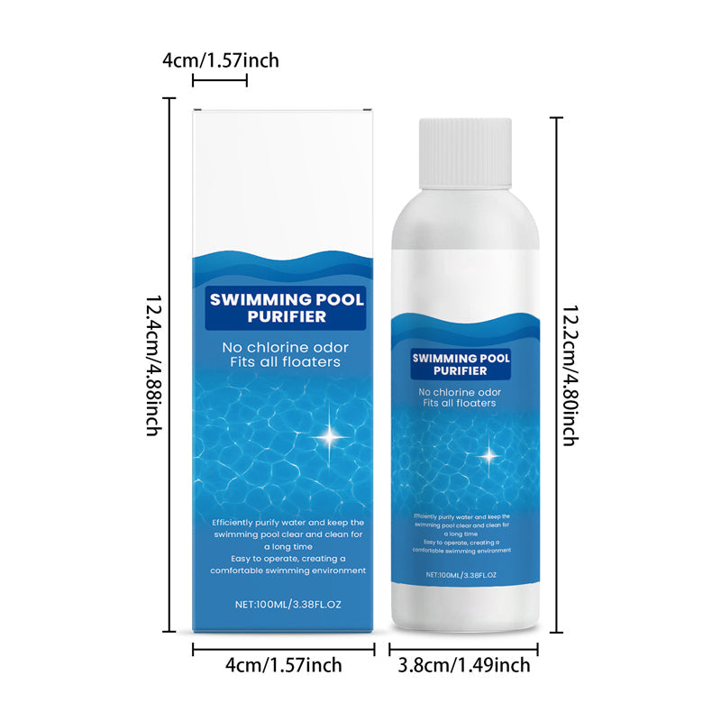 Chlorine-Free Pool Cleaning Solution, 100 ml