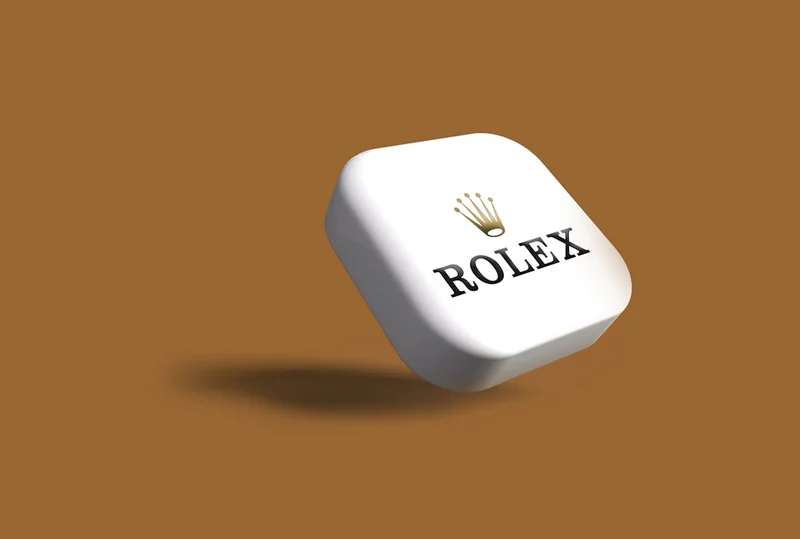 Rolex icon in 3D. My 3D work may be seen in the section titled 3D Render.